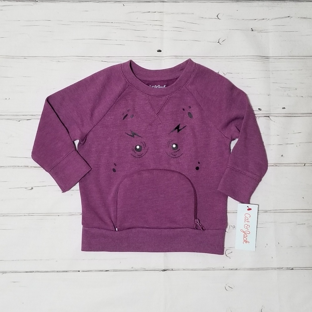 CAT & JACK Baby Halloween Pullover Sweatsh… - Picture 2 of 6